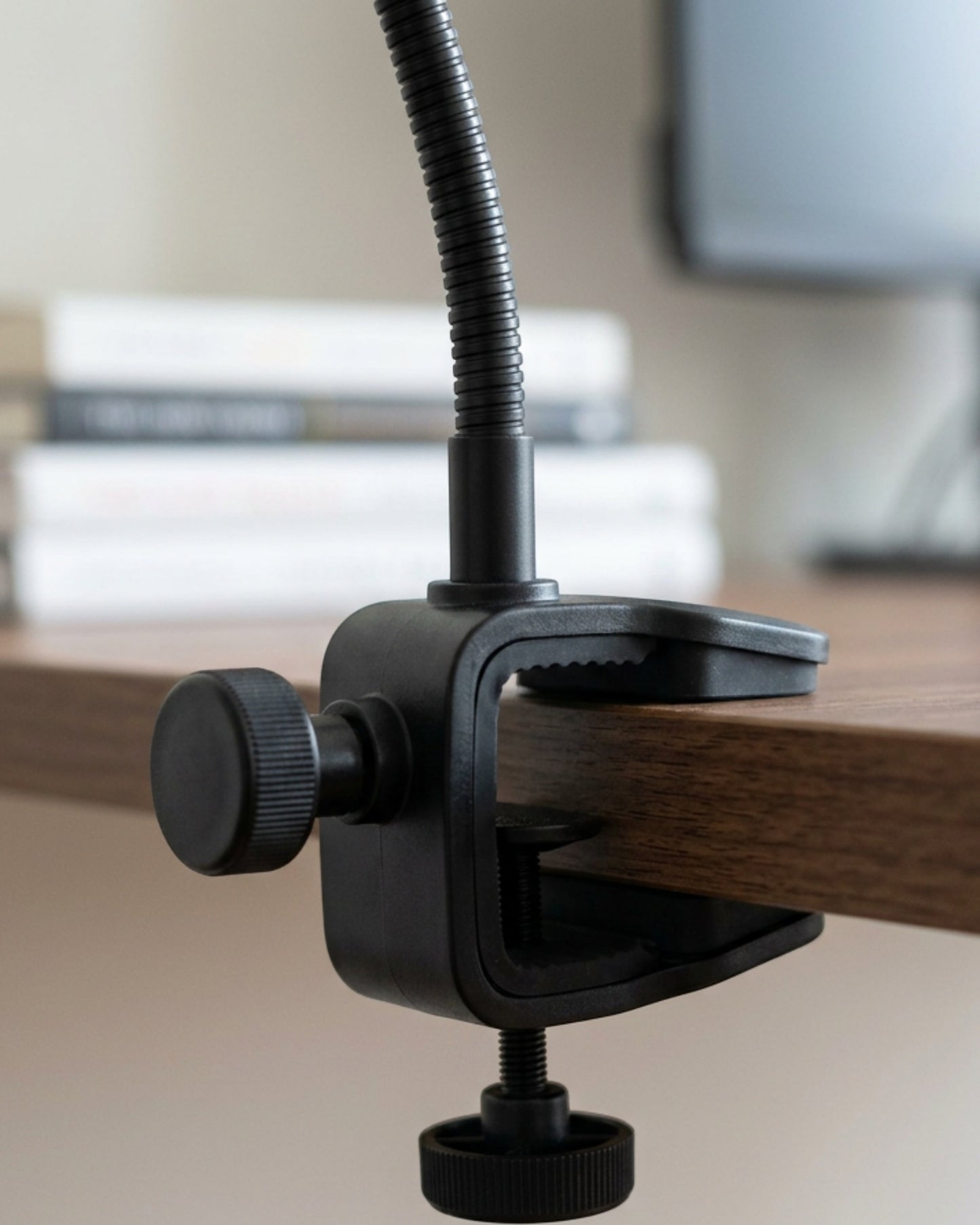 Moip Desk-Clamp Gooseneck Phone Holder 75 cm Black - Detail view